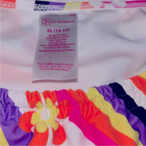 No Boundaries Hazy Days Bikini Bottom 60s & 70s Vibe - Picture 2 of 6